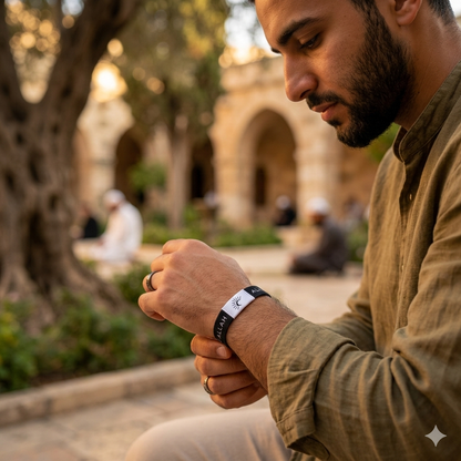 Bracelet NFC — Un verset du Coran à portée de poignet