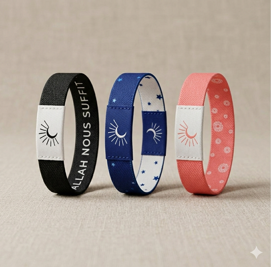 Bracelet NFC — Un verset du Coran à portée de poignet